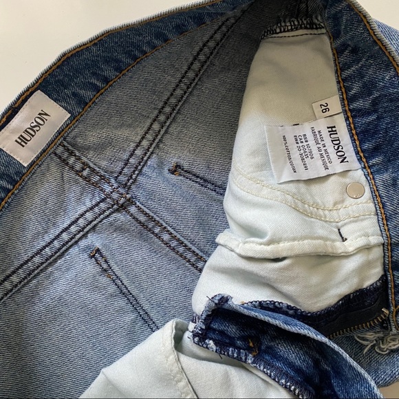 Studded Hudson Kenzie Shorts NWOT Size 26 $255 - Picture 9 of 14